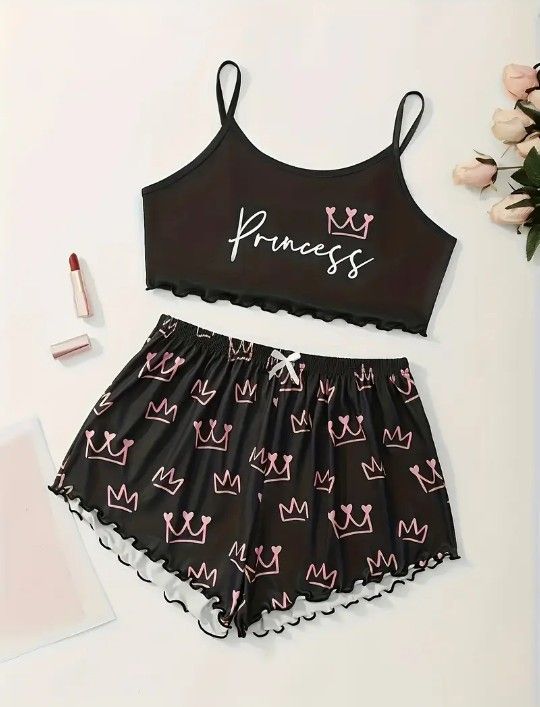 Princess Crown PJ Set X-LARGE (12)