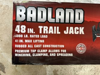 Badland 48 Trail Jack 