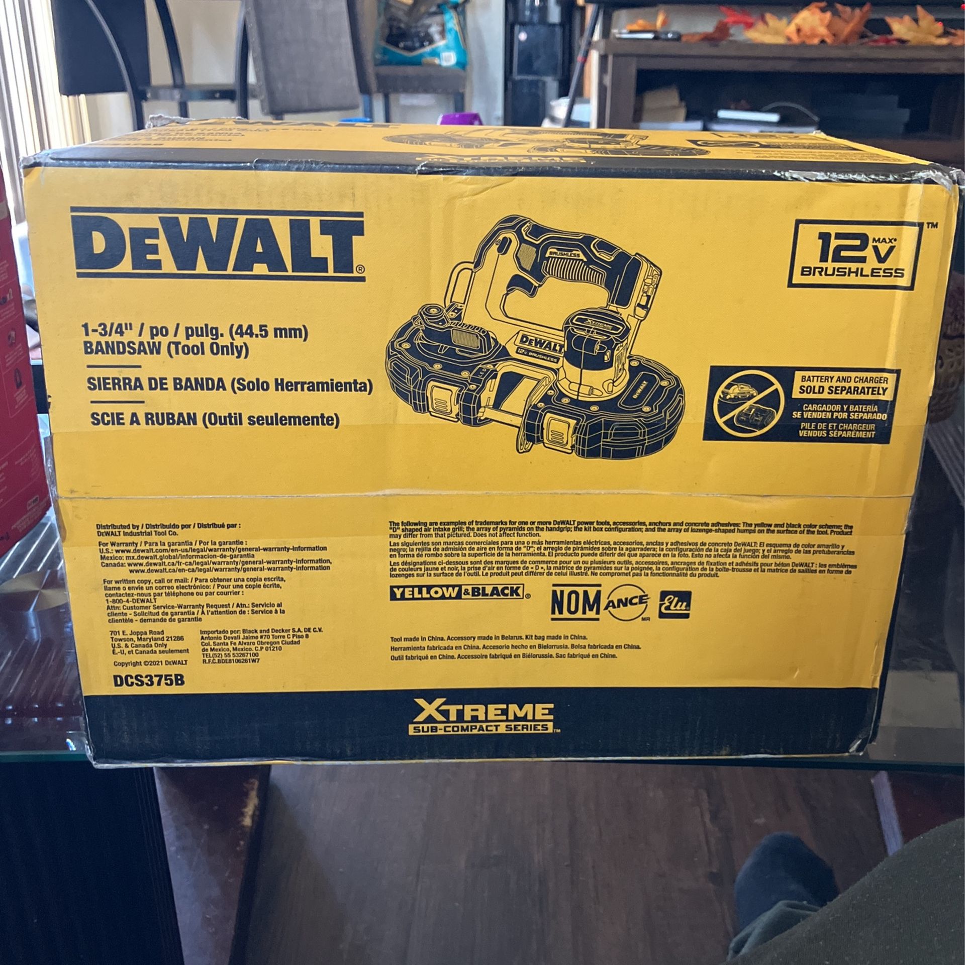 DEWALT 1-3/4 Bandsaw