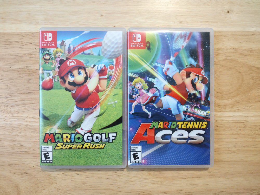 Mario Golf & Mario Tennis Nintendo Switch 