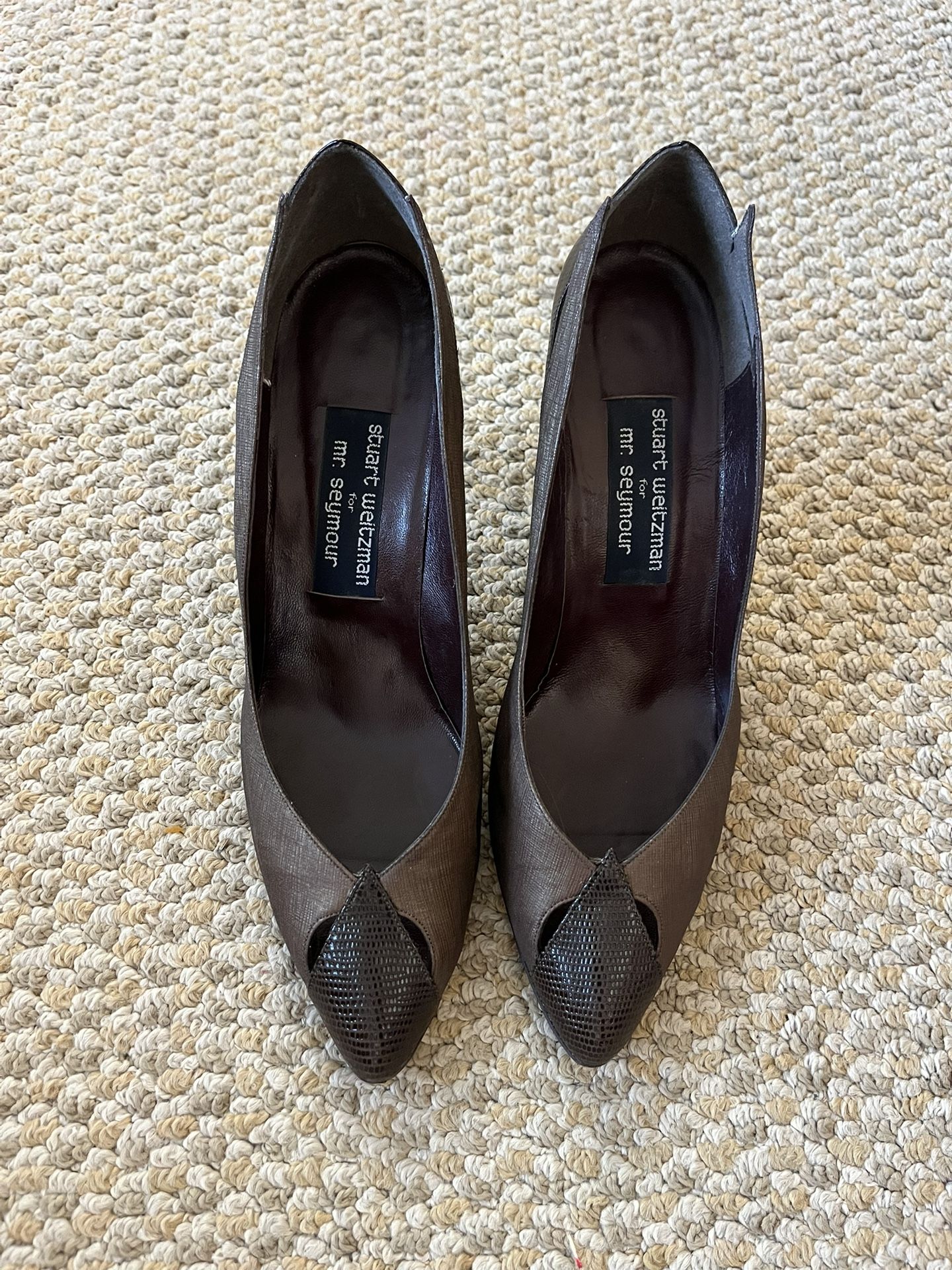 Vintage Stuart Weitzman For Mr Seymour Heel 10