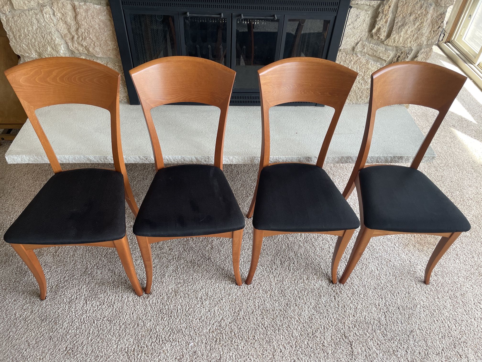 Antonio Sibau Italian Dining Chair (Cherry Wood)