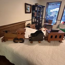Handmade Wooden Train