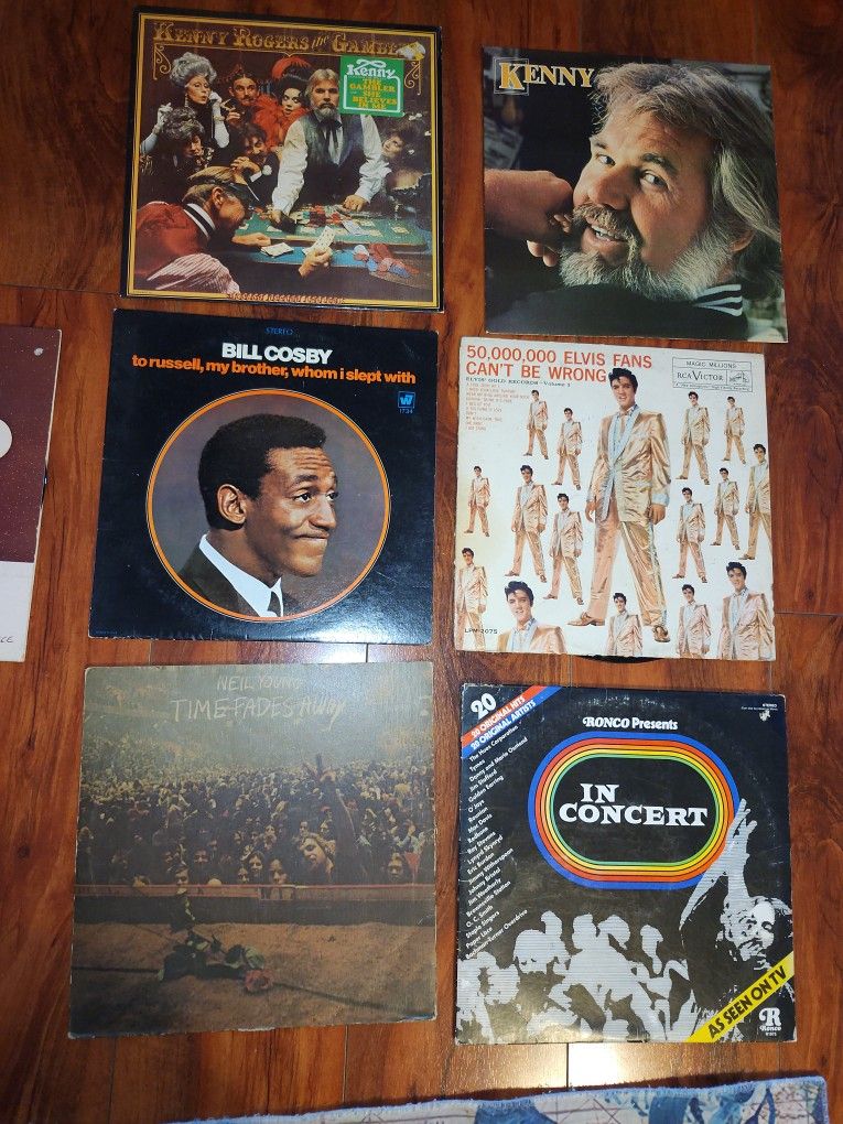 7 Vinyl Albums 