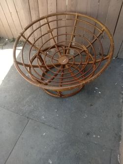 Ratan papasan chair