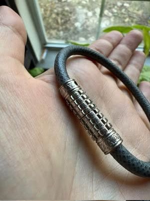 Louis Vuitton Damier Graphite Digit Bracelet