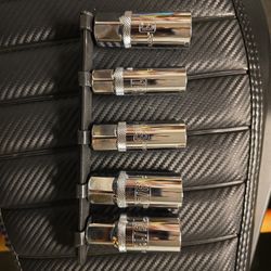 3/8 Drive Spark Plug Socket Set 5 Piece