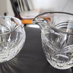 Sugar Bowl and Creamer