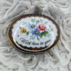 Vintage Mother's Day Trinket Box