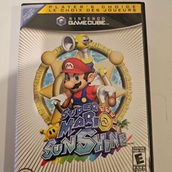 Super Mario Sunshine - Nintendo Game Cube 
