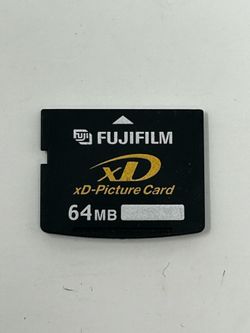 Fujifilm xD Picture Card 64MB DPC-64 Memory Card Genuine Tested Working