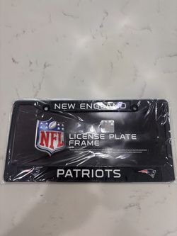Patriots License Plate