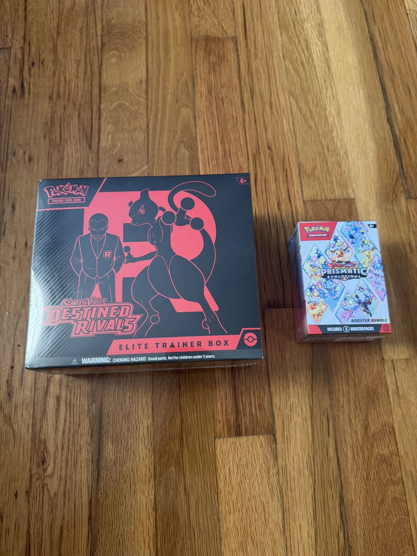 Pokémon Destined Rivals ETB + Prismatic Booster Bundle