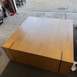 Square Coffee Table 46”W x 46”L x 16”H
