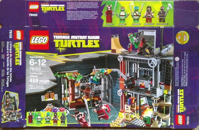 LEGO set #79103 TMNT The Sewer Lair RETIRED for Sale in Buckley, - OfferUp