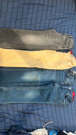 Boy Jeans Levi’s and Target all Size 7