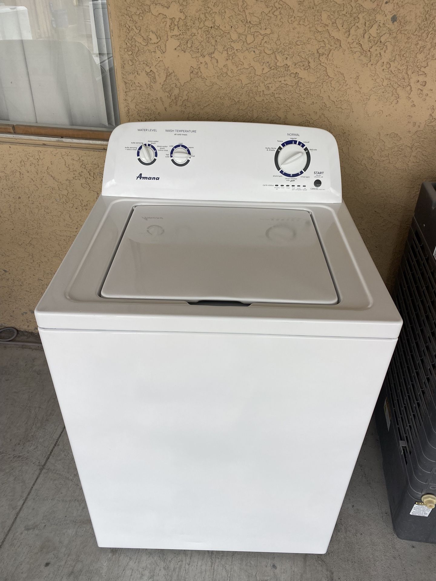 Washer Brand Amana 30 days Of Warranty Free Delivery