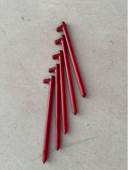 Military tent stakes heavy duty