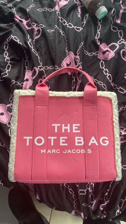Marc Jacobs The Tote Bag Pink Shearling