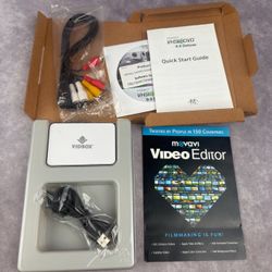 Honestech VHS to DVD 9.0 Deluxe VIDBOX USB Video Capture Converter