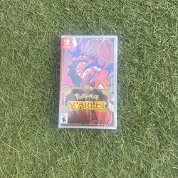 Nintendo Switch Pokemon Scarlet New & Sealed 