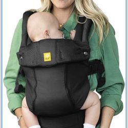 LÍLLÉbaby Complete All Seasons Ergonomic 6-in-1 Baby Carrier Infant to Toddler with Lumbar Support (7-45 Pounds), 360 Degree Baby Wearing & Multi-Posi