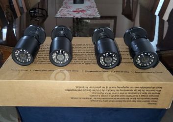 💡4 x CAMARAS*DE*SEGURIDAD/SECURITY*CAMERAS💡SUNDAY DEAL❗️