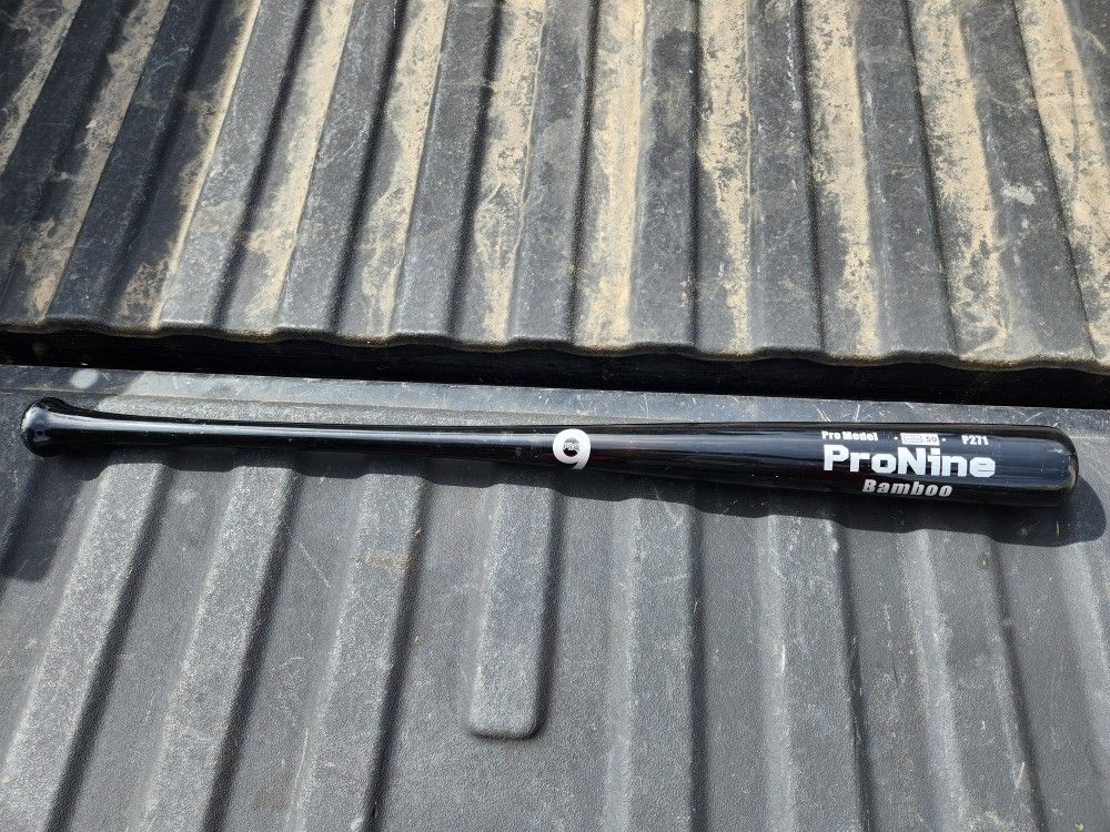 ProNine Pro 9 P271 Bamboo Wood 33" Baseball Bat 27oz BBCOR Pro Model 