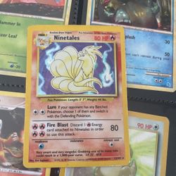 Ninetales 12/102 Base Set Holo Rare