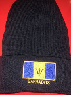 Barbados Beanie Hat In Black