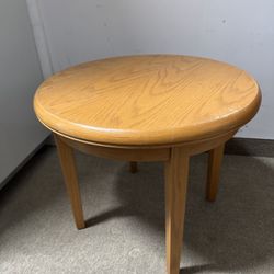 Sturdy Wood End Table