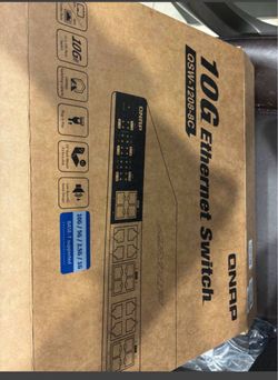 QNAP QSW-1208-8C 10G Ethernet Switch