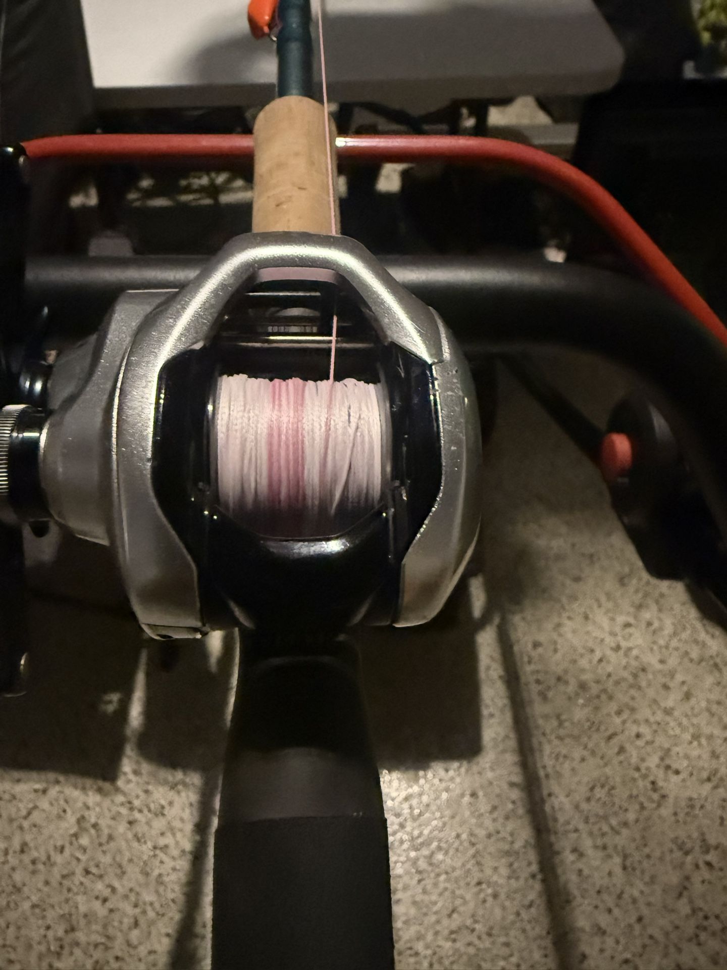 Shimano Tranx 201HG Casting Reel plus St Croix JIC70MHF Casting Rod