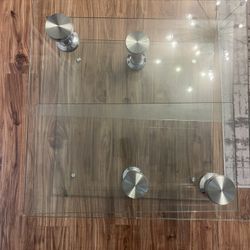 Modern Floating Glass Coffee Table