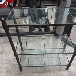 Glass Plant Stand
