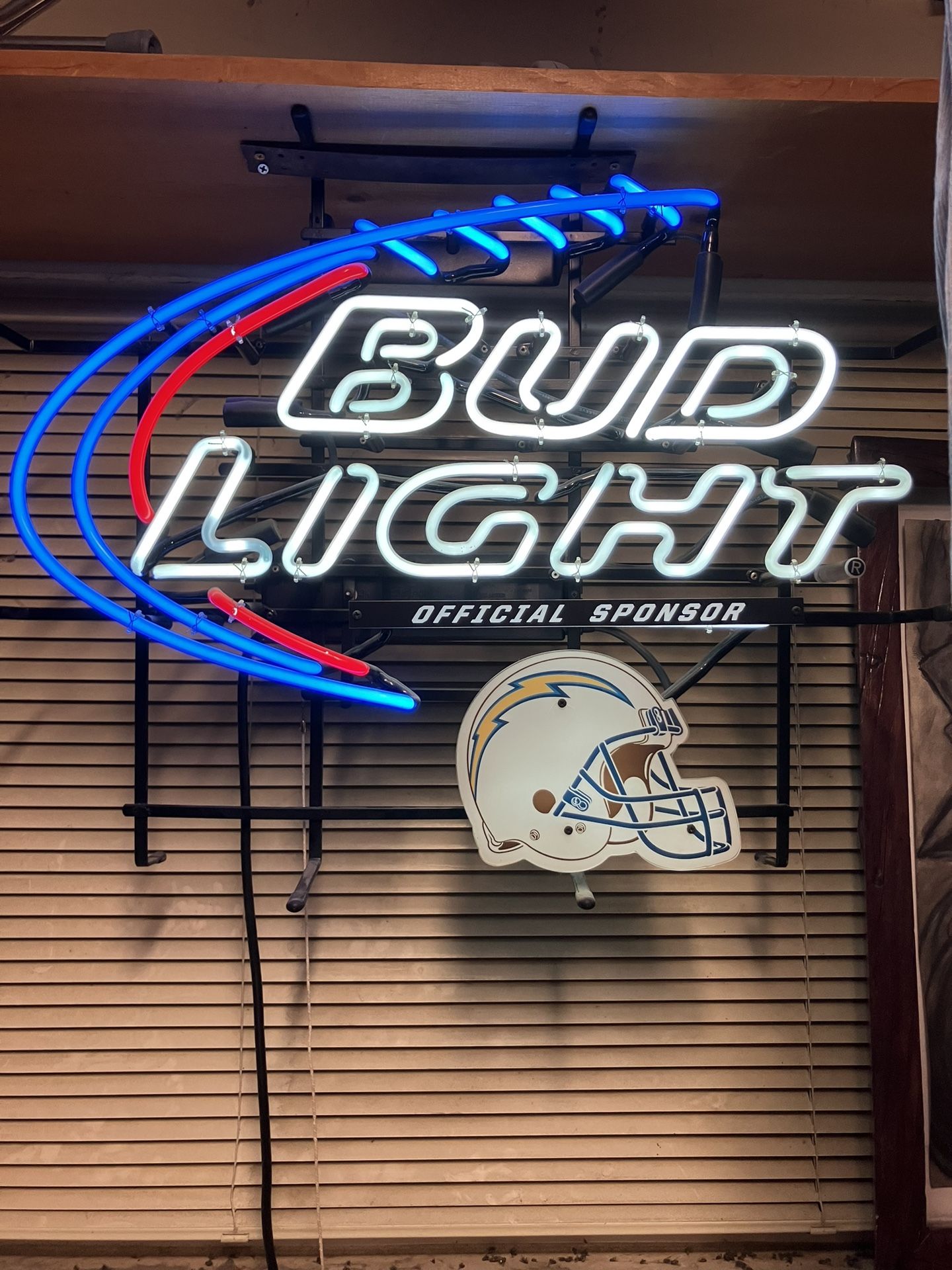 Bud Light Charger Sign