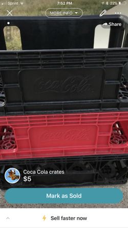 Coca Cola crates