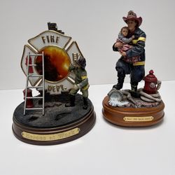 Firefighters Figures Vintage Heroes 1998 & 2001