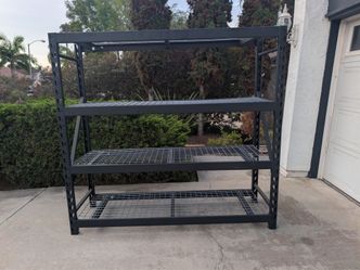 Heavy Duty Garage Storage Rack / Wire Shelf (77" Wide)