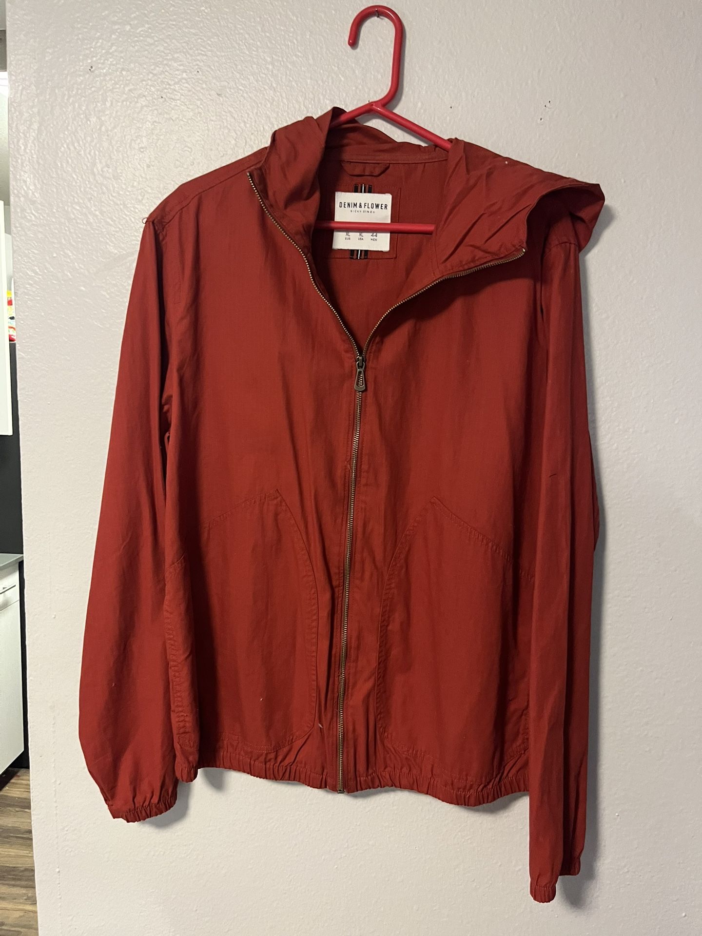 Denim And Flower Jacket