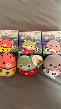 FIFA Squishmallows set of 3 McDonald’s