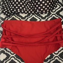 Polkadot  Two Piece Swim Suit 