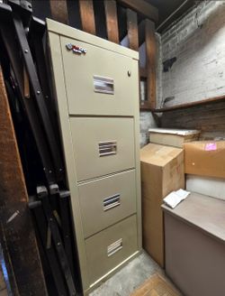 FireKing 4-Drawer Fireproof File Cabinet – $750 OBO