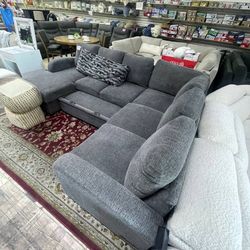 Soft fabric sofa-bed for your living room