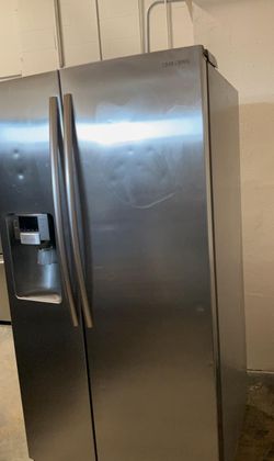 Samsung Side By Side Stainless Steel Fridge
