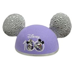 Disney 100 Years Limited Edition Lavender& Silver Ears 