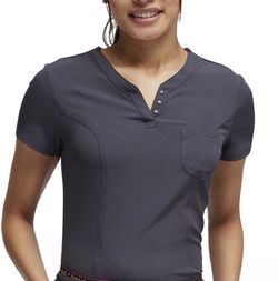 Gray Heartsoul Scrub Top