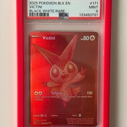 Pokemon Victini 171/086 PSA 9 (Black Bolt)