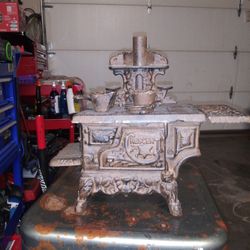 Antique Miniature Cast-iron Stove