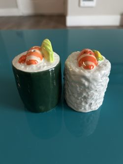 Sushi Salt & Pepper Shaker Set